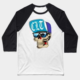 Skully "CLT" Baseball T-Shirt